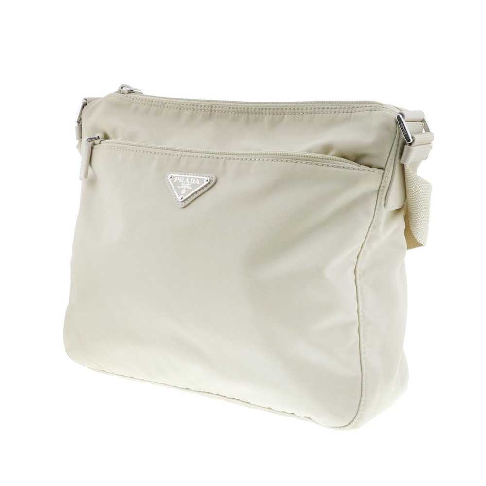 Prada Prada Testo Re-Nylon Shoulder Bag Beige - image 2