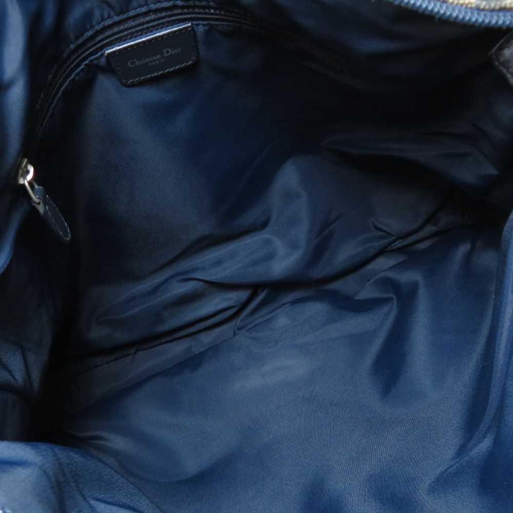 Dior Dior Trotter Shoulder Bag Canvas Navy - image 5