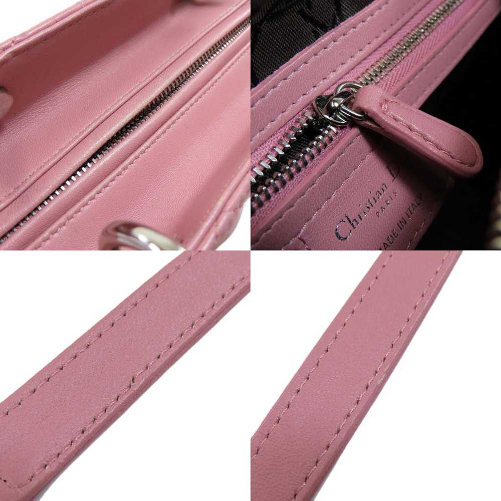 Dior Dior 2way Handbag Lambskin Pink - image 7