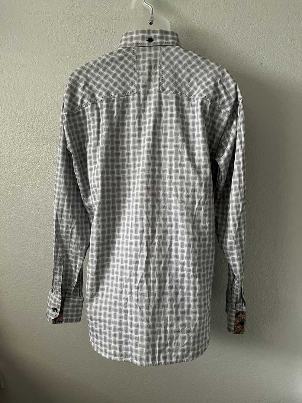 Bogosse BOGOSSE Printed Men's Long Sleeve Shirt - image 5