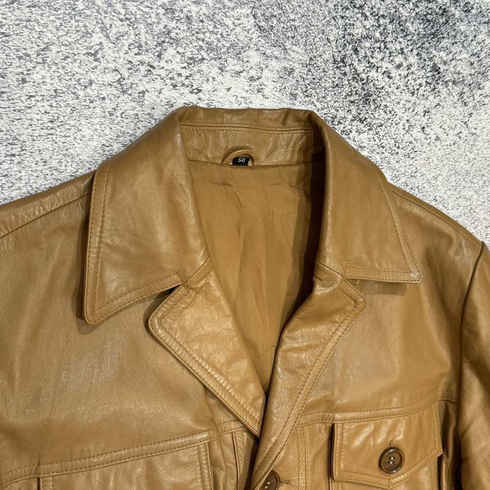 Italian Designers × Leather Jacket × Vintage Napp… - image 6