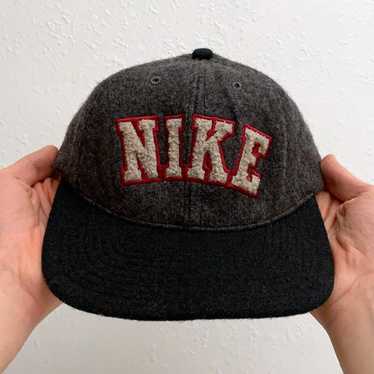 Nike Black Hat Cap Vintage - Gem