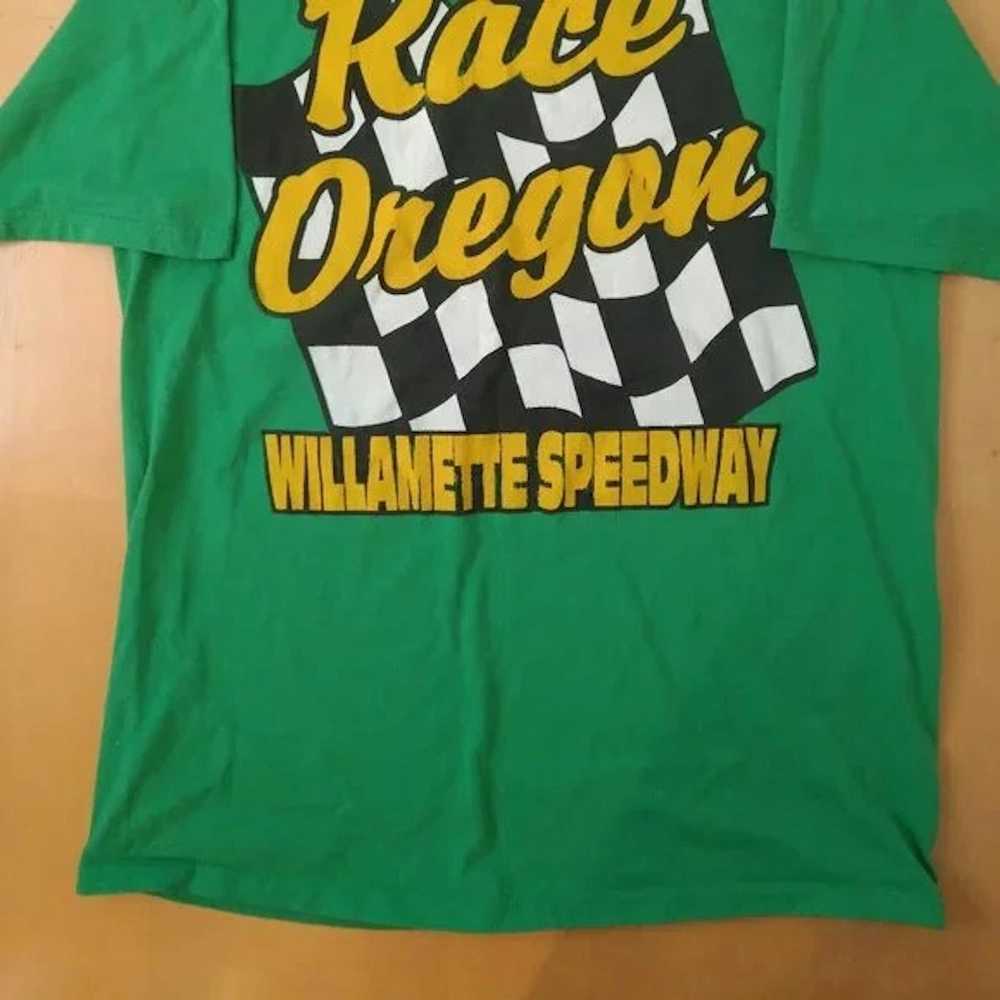 Jerzees × Racing × Vintage Vintage Race Oregon Wi… - image 3