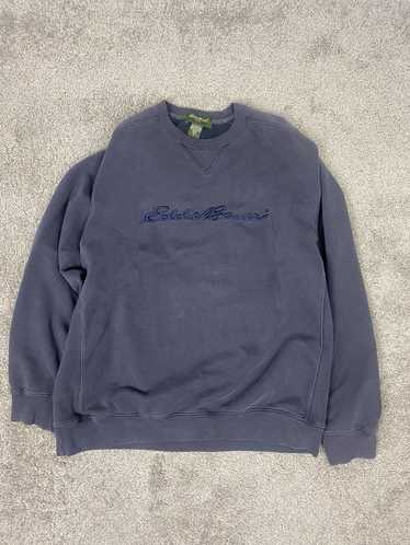 Eddie Bauer × Streetwear × Vintage Navy eddie baue