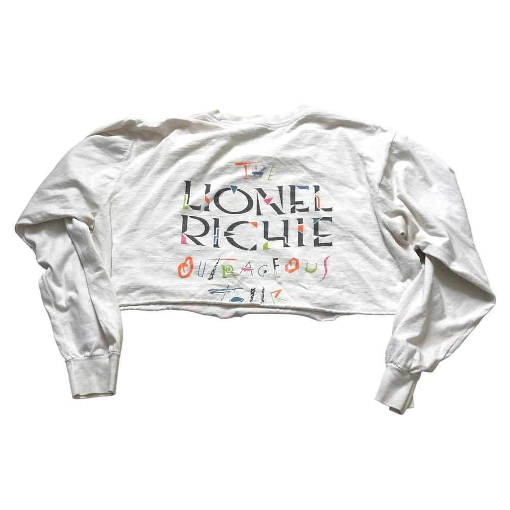 Band Tees × Vintage Vintage Lionel Richie Single … - image 2