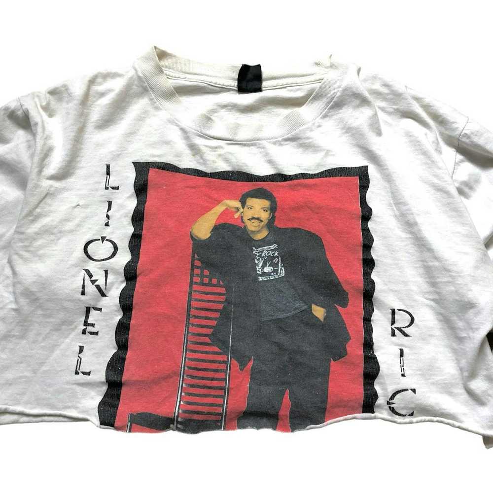 Band Tees × Vintage Vintage Lionel Richie Single … - image 3