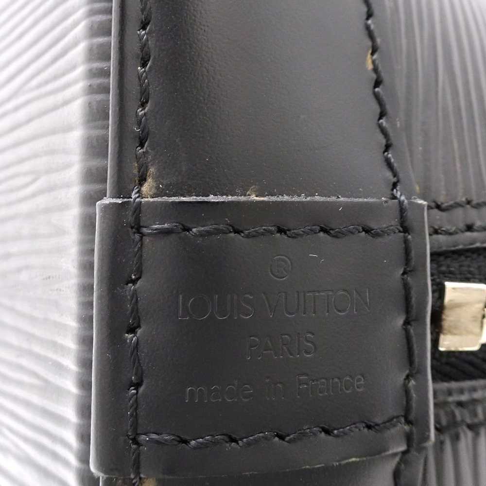 Louis Vuitton Louis Vuitton Alma Epi Handbag Noir - image 6