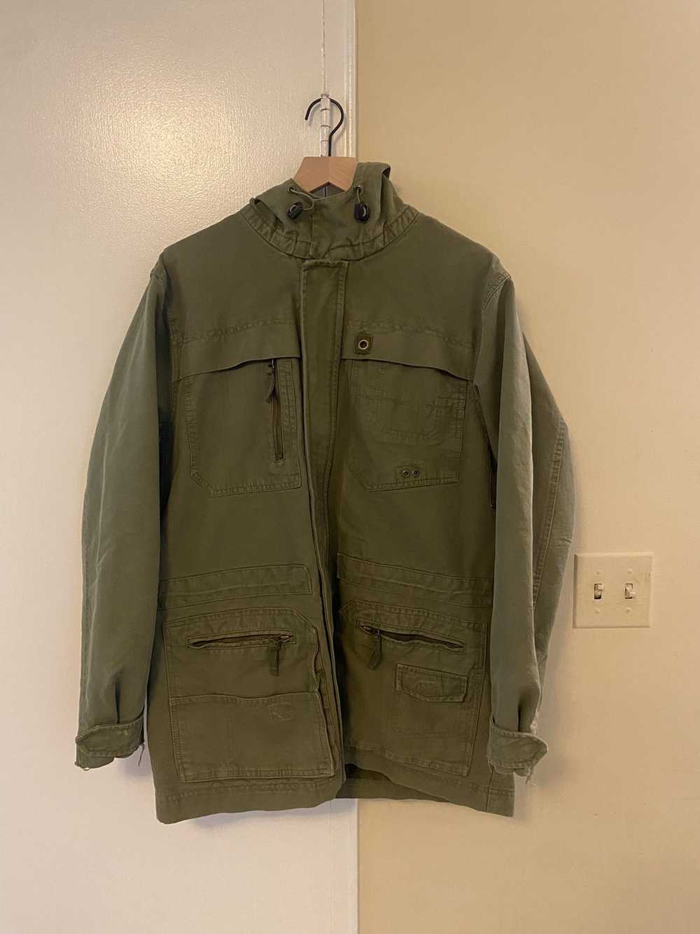 Vintage Vintage army green raincoat - image 1