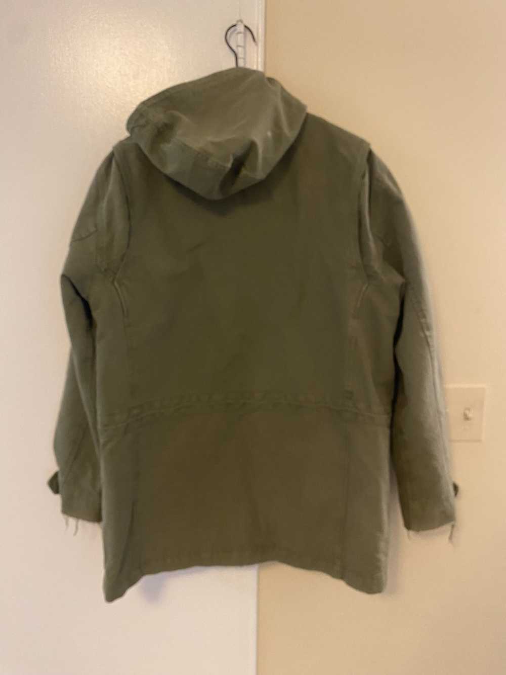 Vintage Vintage army green raincoat - image 4