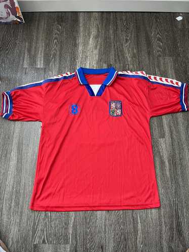 Soccer Jersey × Vintage Vintage Czech Republic So… - image 1