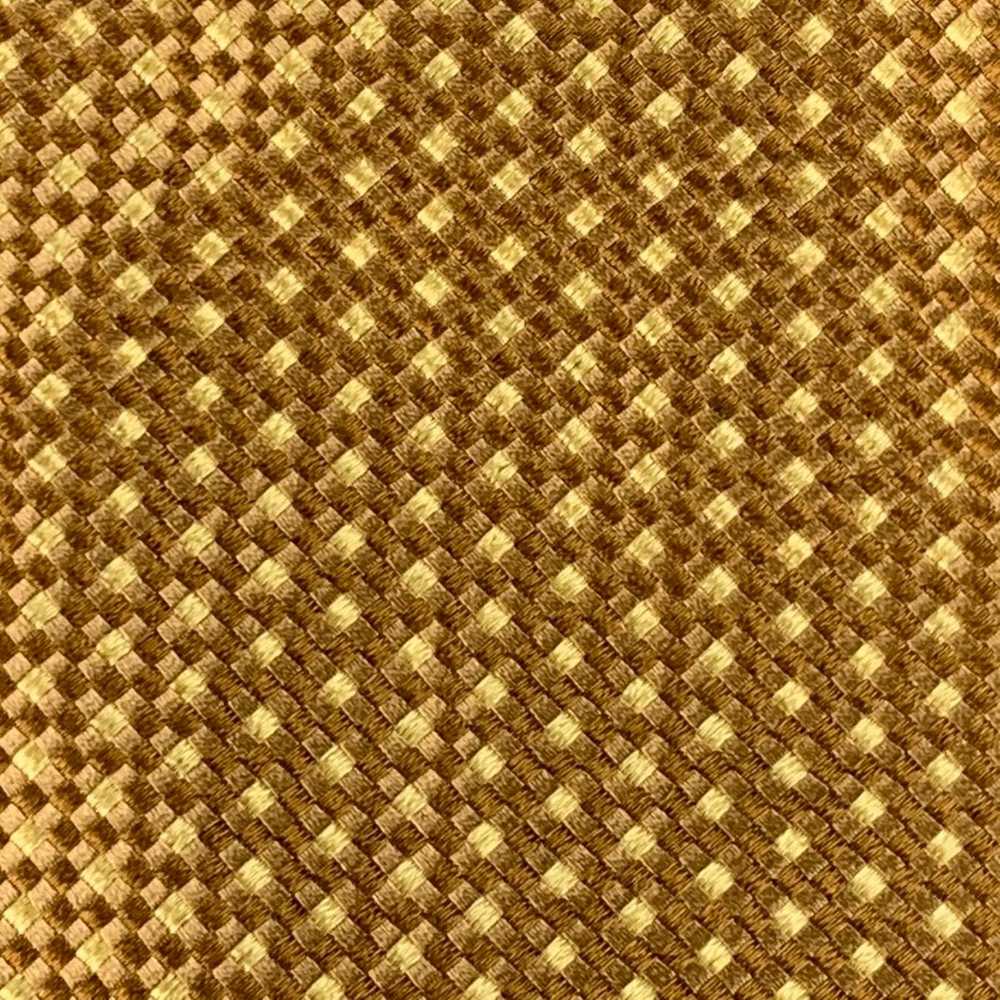 Borrelli Beige Taupe Checkered Silk Tie - image 3