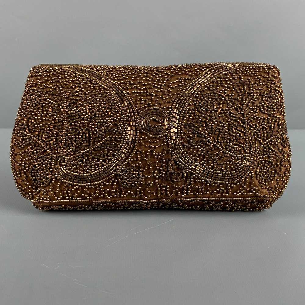 Other Brown Copper Beaded Clutch Bags - image 4