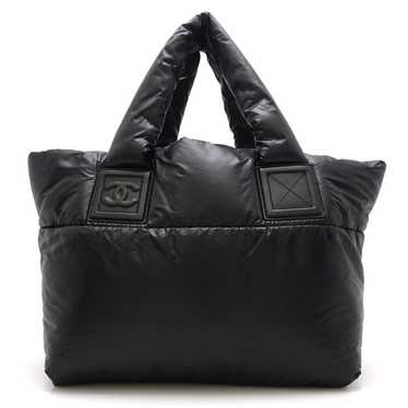 Chanel Chanel Coco Coon Tote Bag Nylon Black - image 1