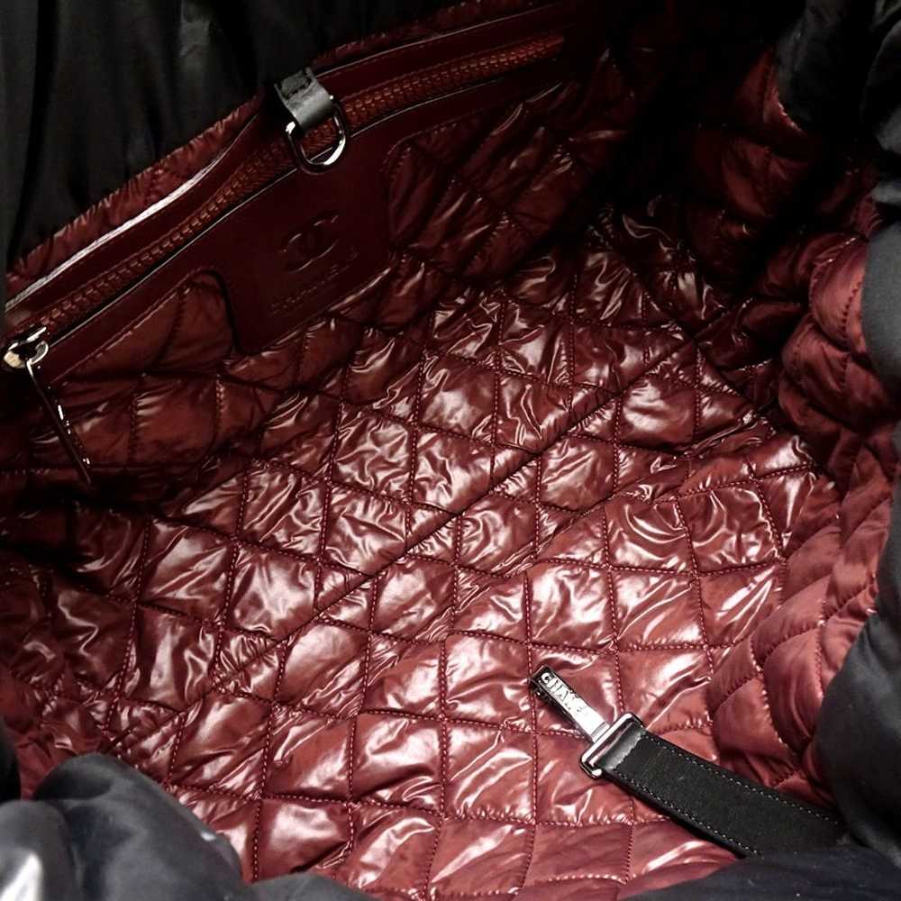 Chanel Chanel Coco Coon Tote Bag Nylon Black - image 6