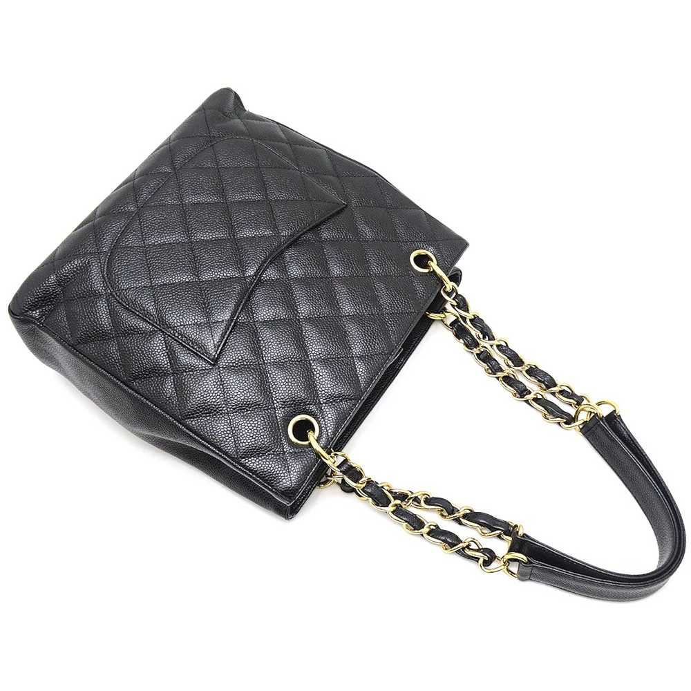 Chanel Chanel Matelasse Chain Tote Bag Caviar Ski… - image 4