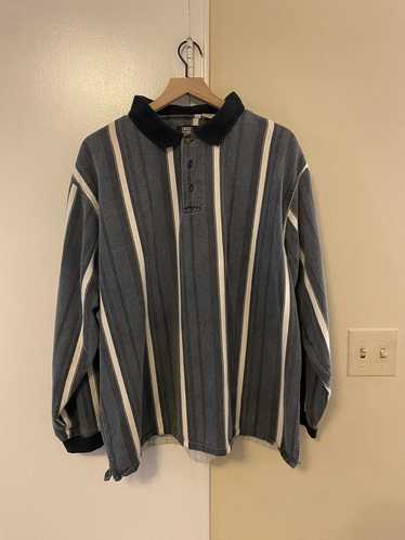 Vintage Striped polo shirt - image 1