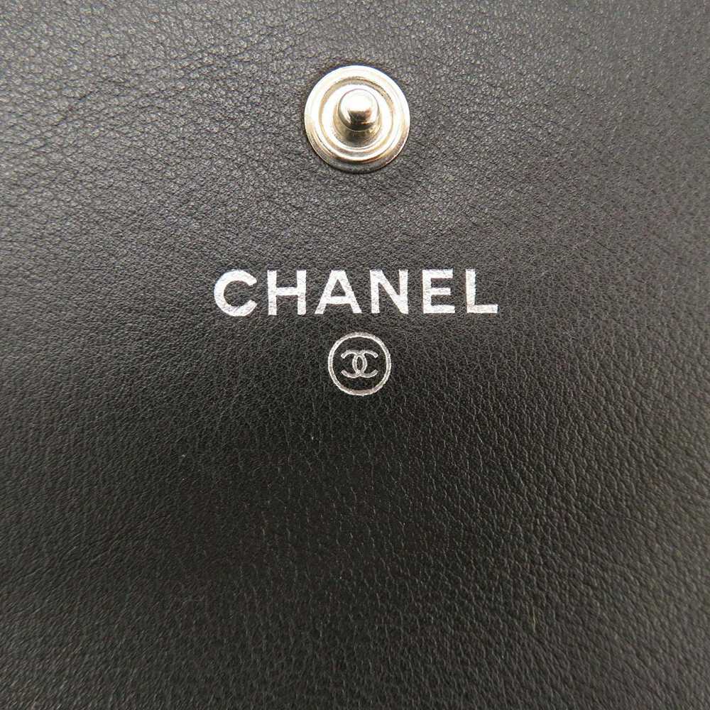 Chanel Chanel Cocomark Long Wallet Coin Purse Cav… - image 6