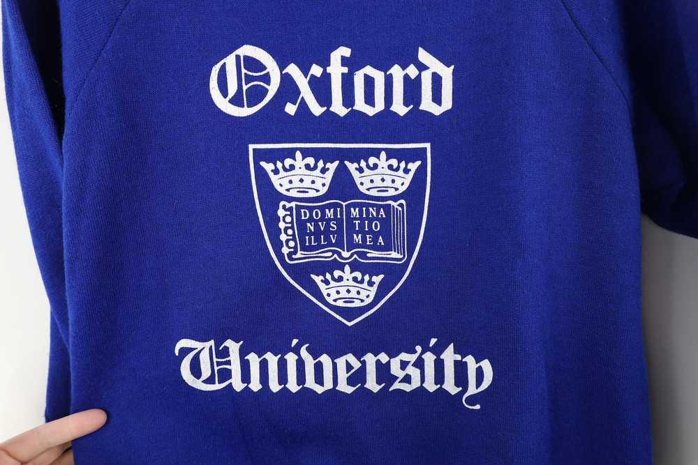 Vintage Vintage 70s Spell Out Oxford University C… - image 4