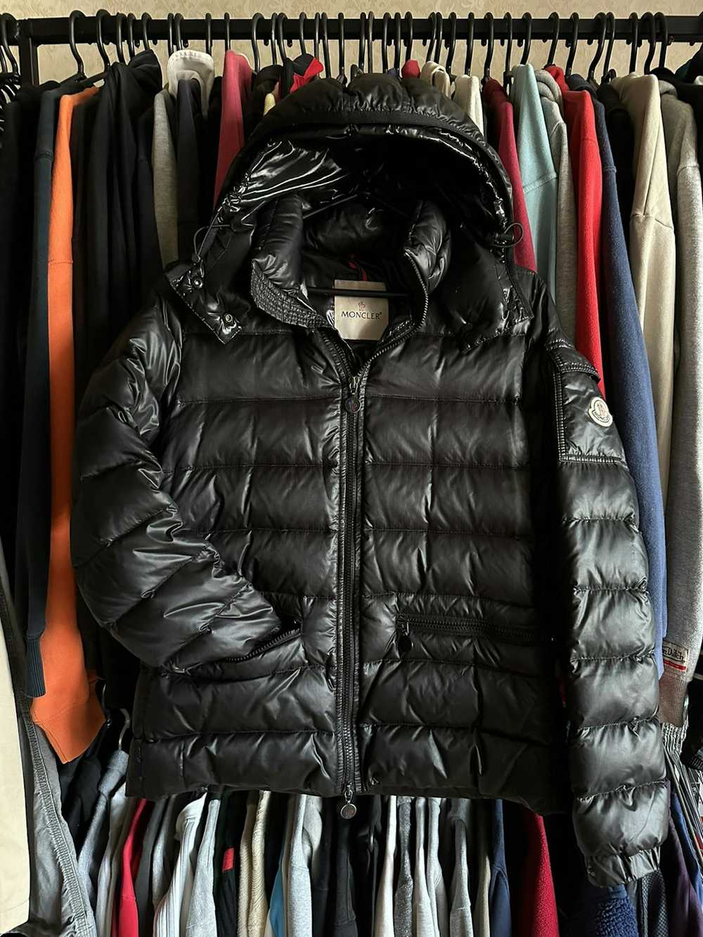 Moncler × Vintage Moncler jacket Black Luxury - image 1