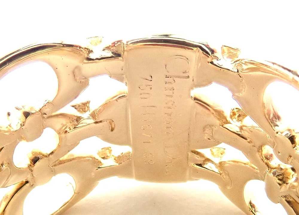 Other Christian Dior Yellow Gold Diamond Tourmali… - image 6