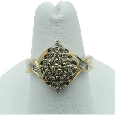 10K .66ctw Diamond Fashion Ring