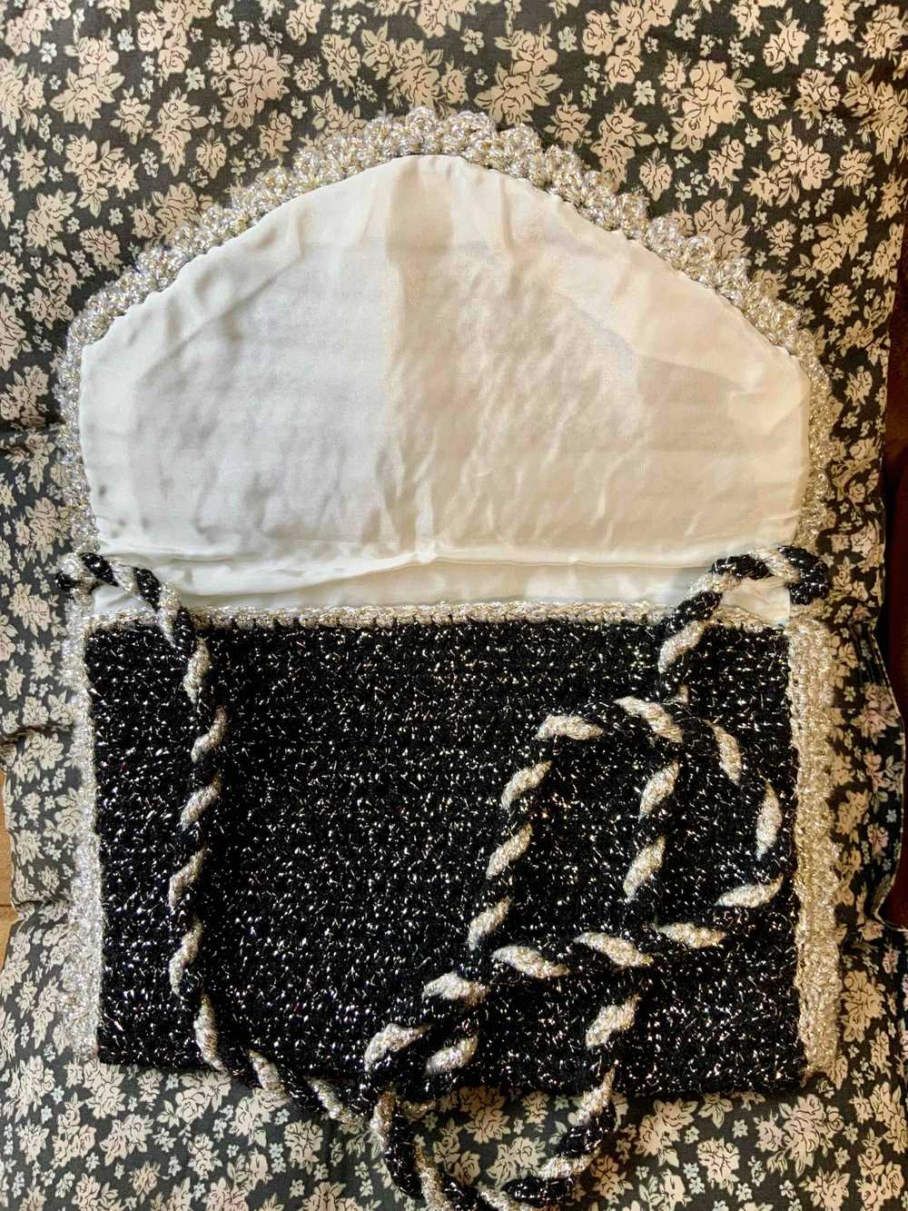 Crochet handbag - Superb handbag created by hand … - image 3