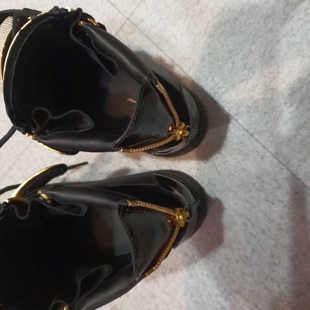 Giuseppe Zanotti Coby leather high trainers - image 3