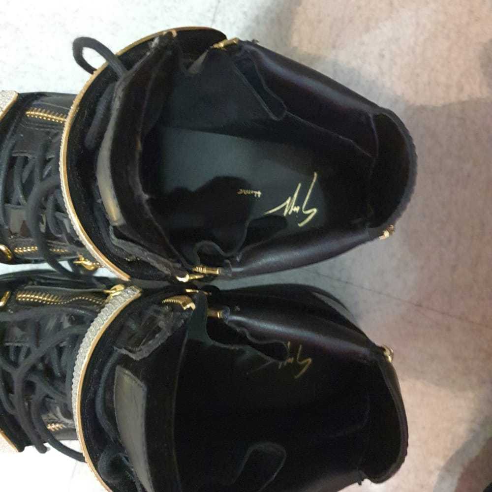 Giuseppe Zanotti Coby leather high trainers - image 4