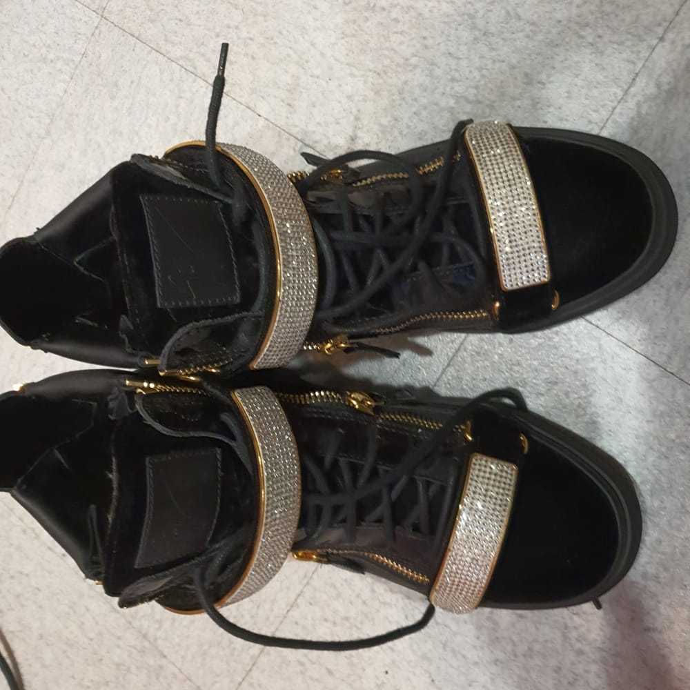 Giuseppe Zanotti Coby leather high trainers - image 5