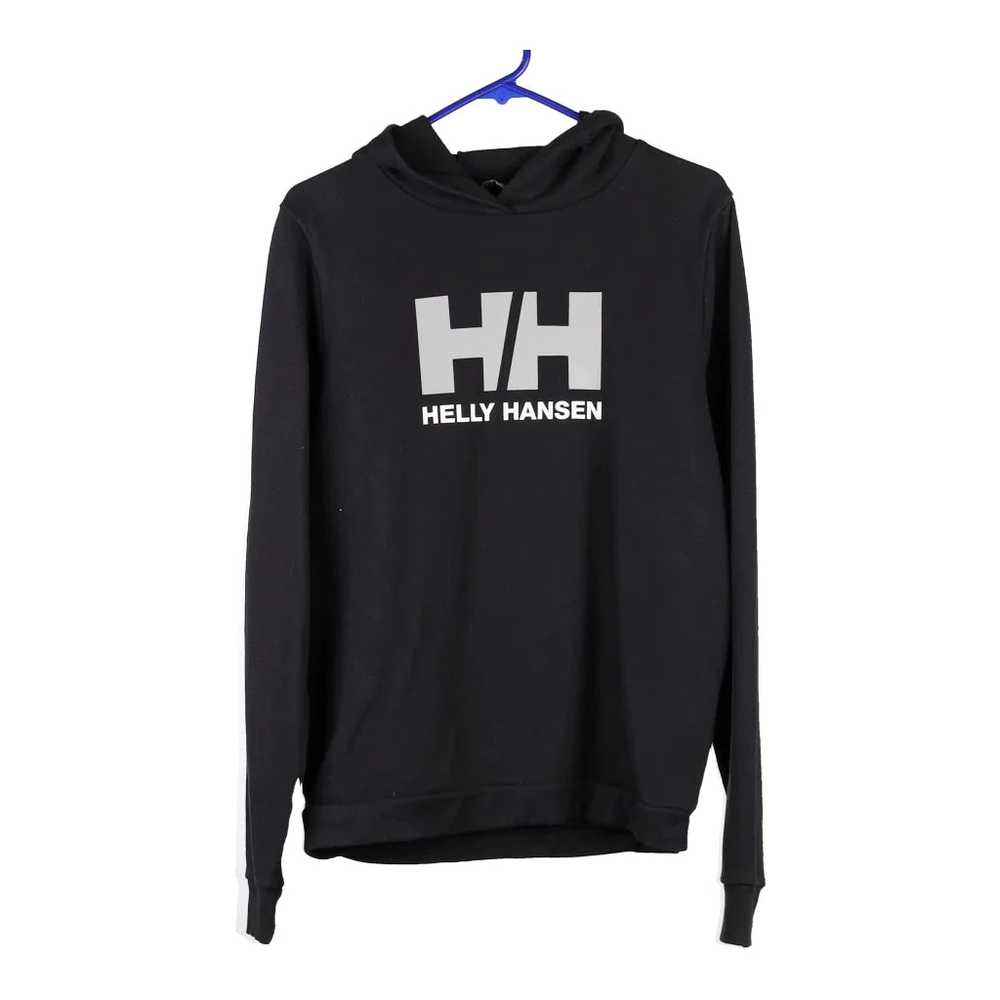 Helly Hansen Graphic Hoodie - Large Black Cotton - image 1