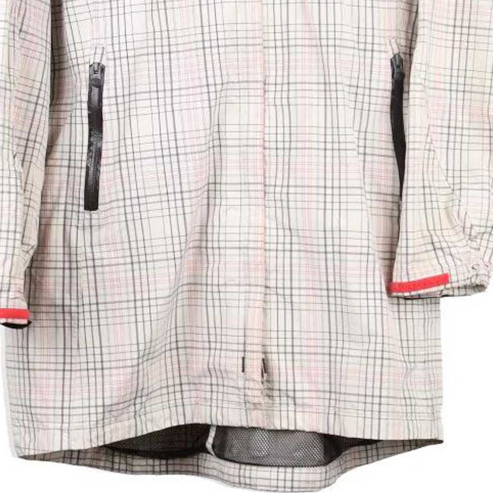 Helly Hansen Checked Coat - Large Cream Nylon - image 4