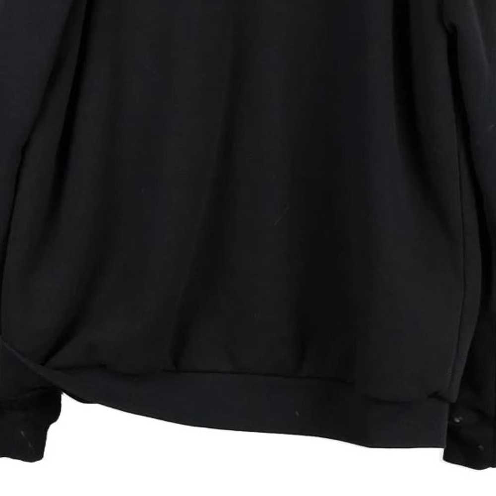 Carhartt Hoodie - Medium Black Cotton Blend - image 6