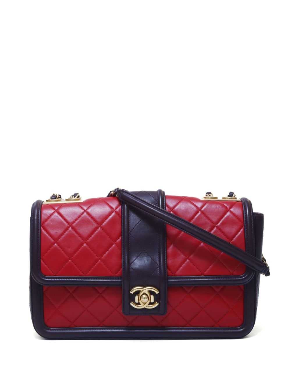 CHANEL Pre-Owned 2016 diamond-quilted flap should… - image 1