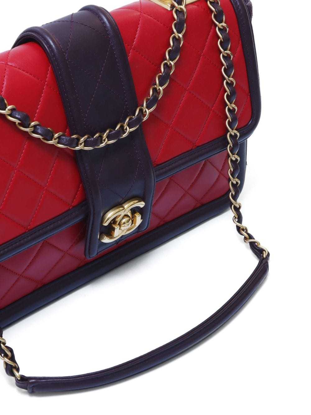 CHANEL Pre-Owned 2016 diamond-quilted flap should… - image 4