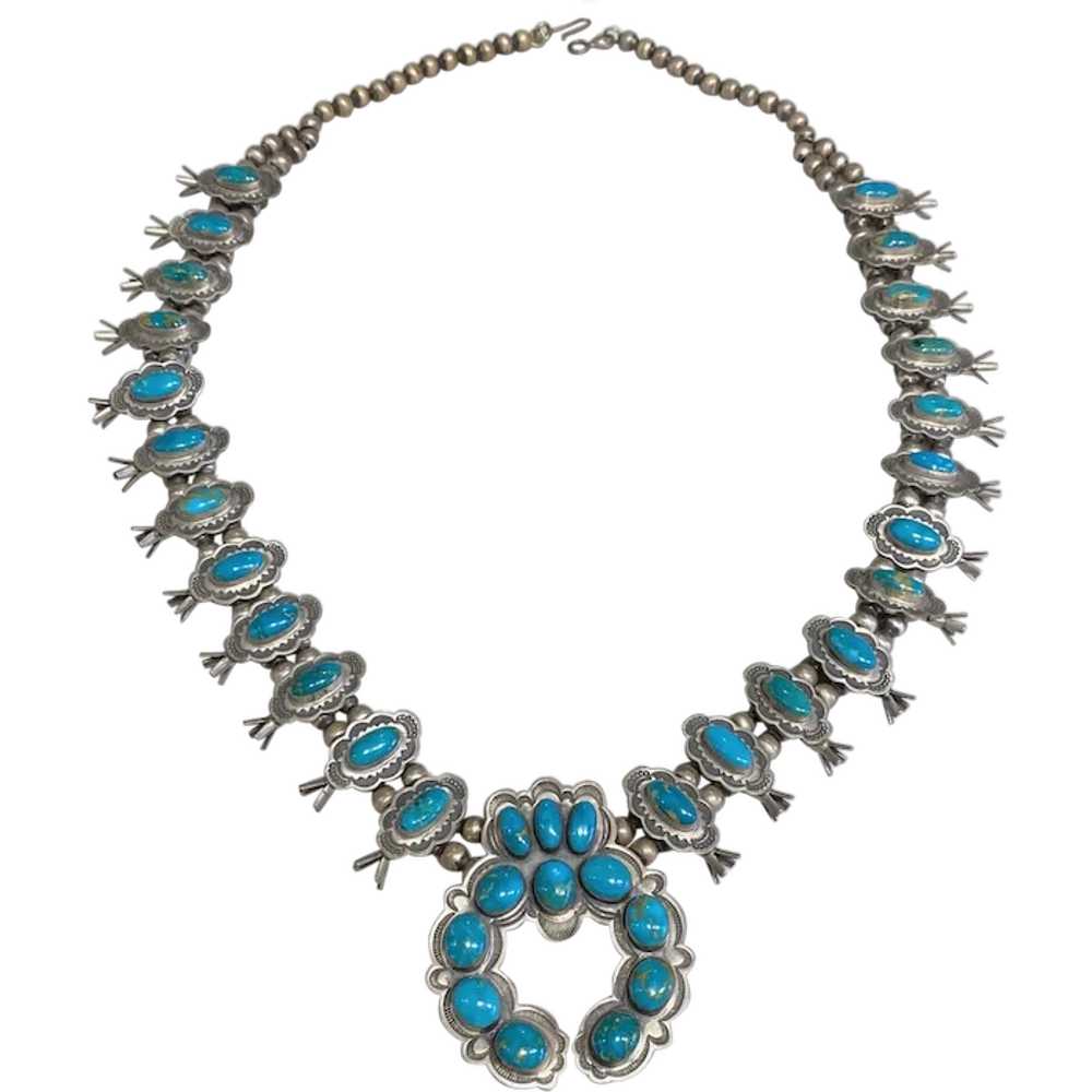 Squash Blossom Necklace by Don Lucas - image 1