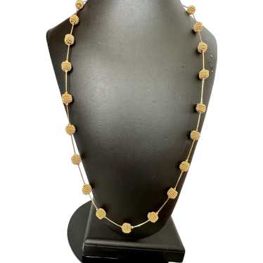 Trifari Gold Tone Necklace - image 1