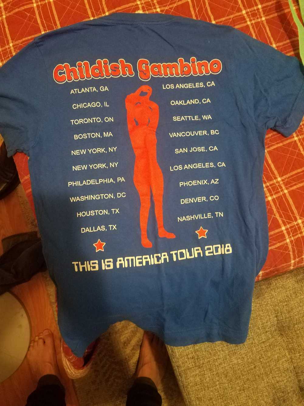 Band Tees Childish Gambino This Is America Tour 2… - image 1