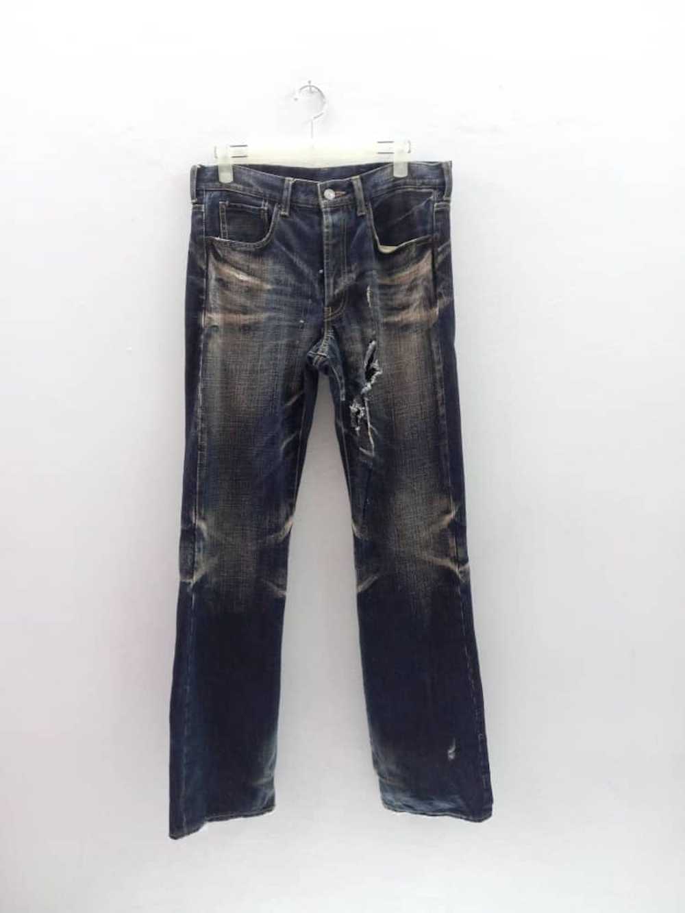 Distressed Denim × Japanese Brand × Takeo Kikuchi… - image 1