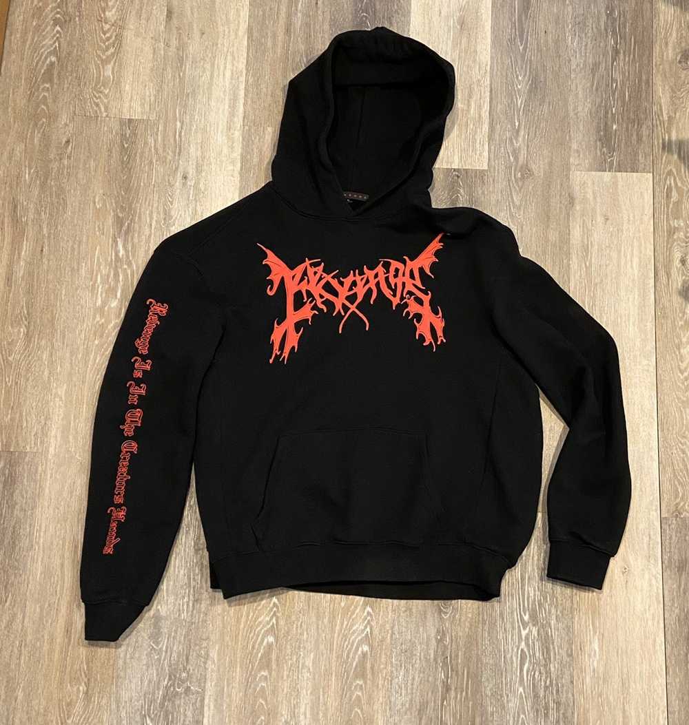 Revenge Revenge “mayhem” hoodie - Gem