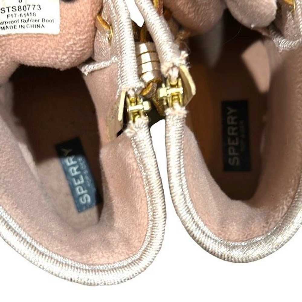 Sperry SPERRY Rose Gold Pink Silver Saltwater Duc… - image 4