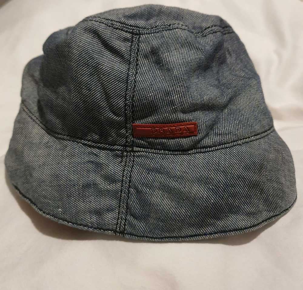 Prada Vintage Prada bucket hat - image 5