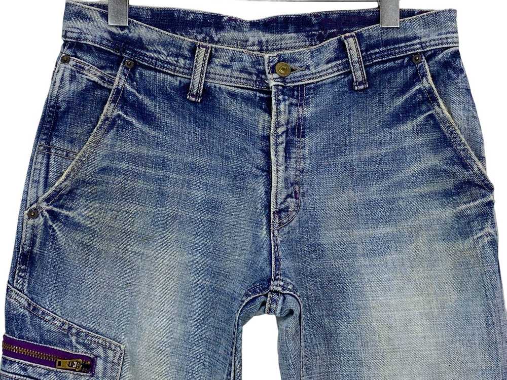 Japanese Brand × Streetwear Cargo Denim Jeans Jap… - image 3