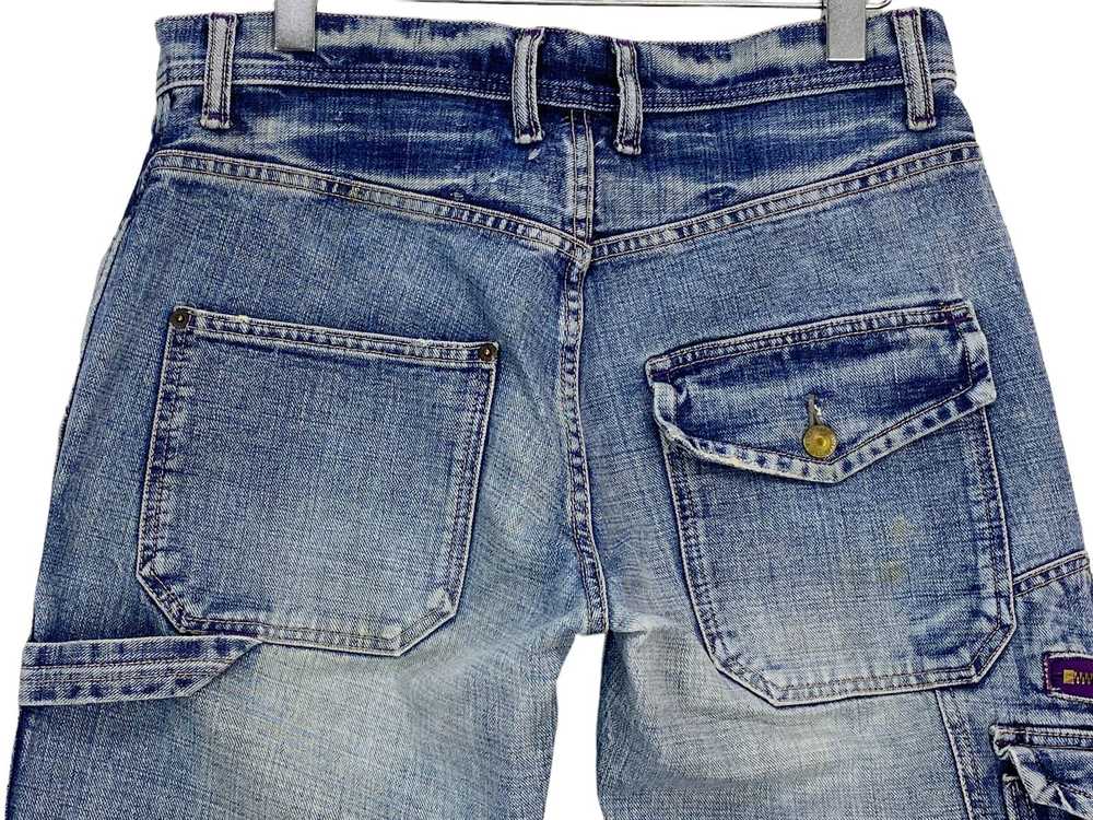 Japanese Brand × Streetwear Cargo Denim Jeans Jap… - image 4