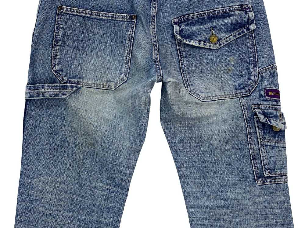 Japanese Brand × Streetwear Cargo Denim Jeans Jap… - image 9