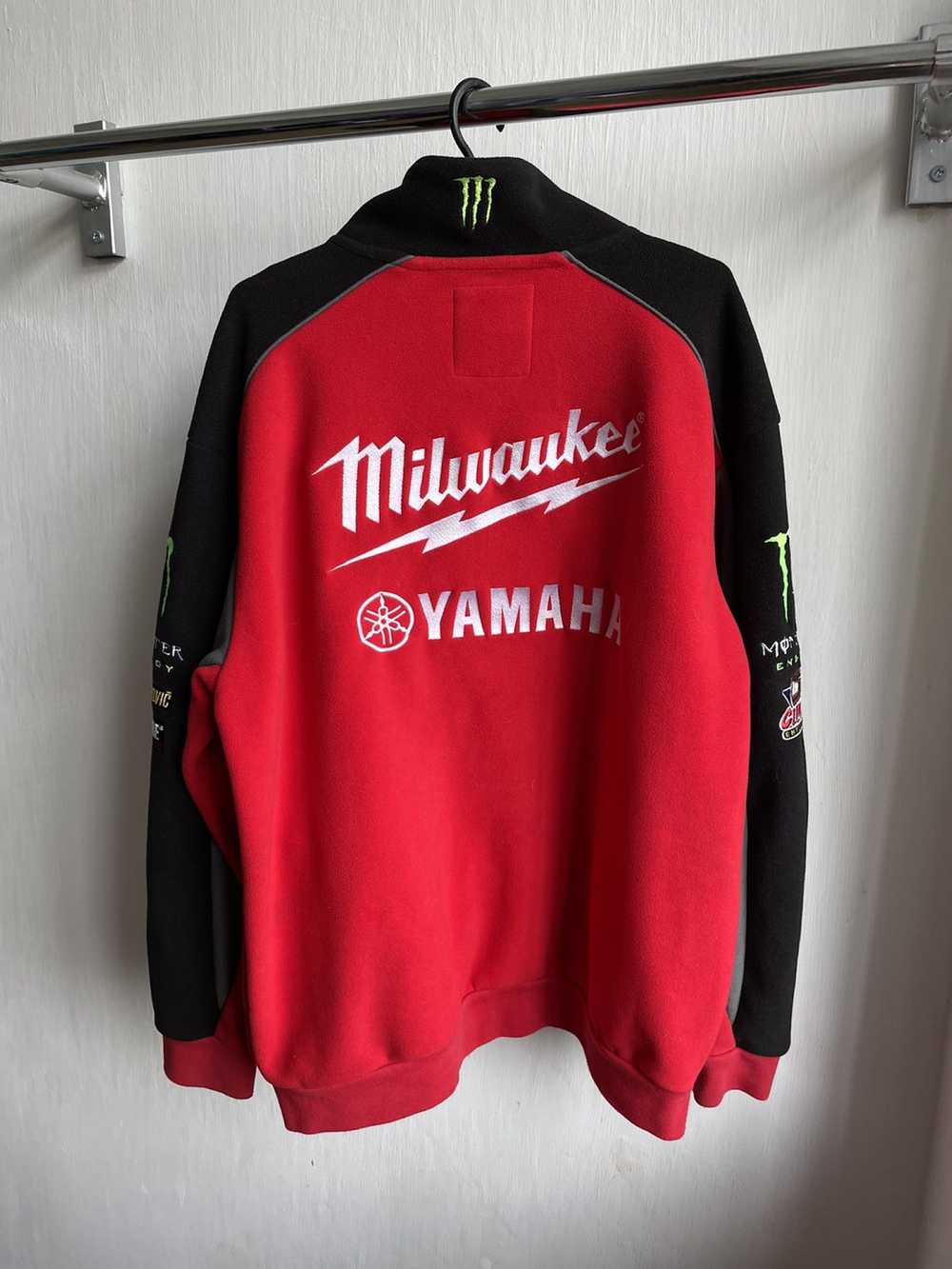 MOTO × Racing × Yamaha Yamaha Racing Fleece Jacket - image 2