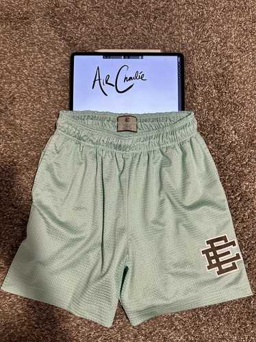 Eric Emanuel tan/green shorts Size selling XL