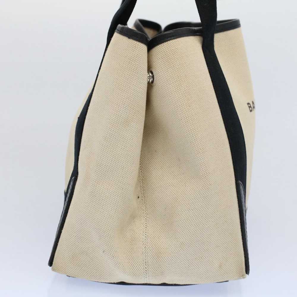 Balenciaga BALENCIAGA Tote Bag Canvas Leather Bei… - image 3