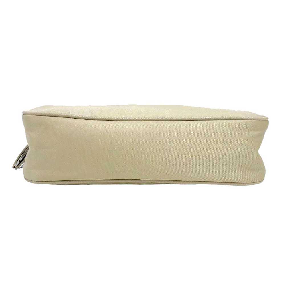 Prada Prada Nylon Handbag Shoulder Bag Beige - image 3
