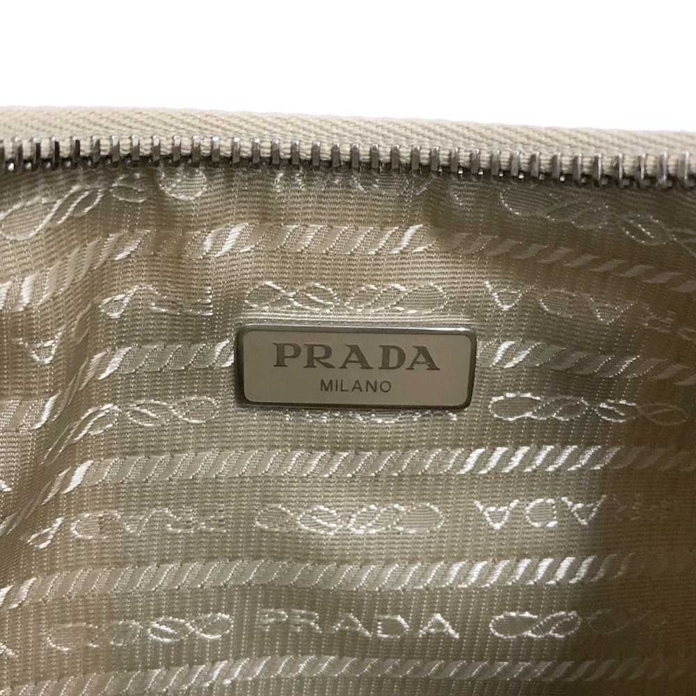 Prada Prada Nylon Handbag Shoulder Bag Beige - image 5