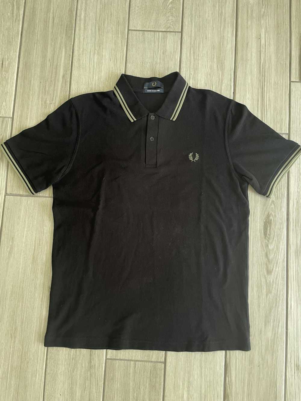 Fred Perry Fred Perry men’s black Polo M12 - image 1